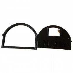 Puerta de Hierro Fundido Especial Horno Leña 2