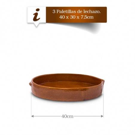 Asador Ovalado para Hornos Leña