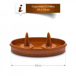 Asador de Pollos Doble. 2