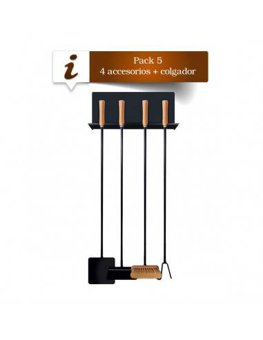 Juego de Palas para Horno Leña