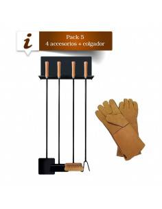 JUEGO DE PALAS Y MANOPLAS TERMICAS