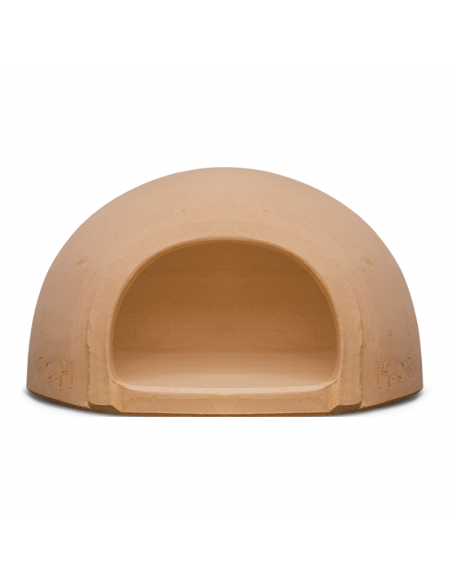 Horno o cascarón de barro refractario de Pereruela