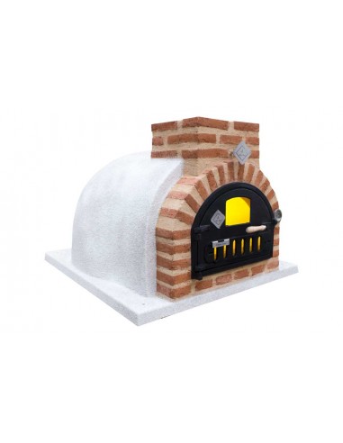 Horno de Leña tradicional ladrillo marrón