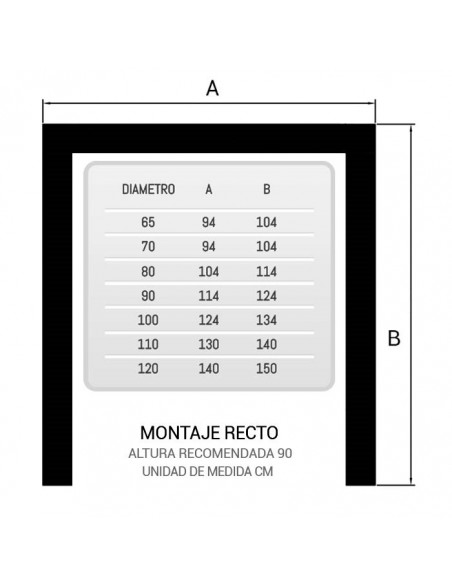 Horno de Leña ladrillo negro