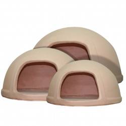 Horno o cascarón de barro refractario de Pereruela 2