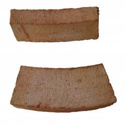 Ladrillo Curvo doble cocción estilo rústico 2