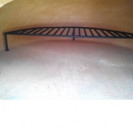 PARRILLA REDONDA METALICA para horno de barro refrectario de preruela 