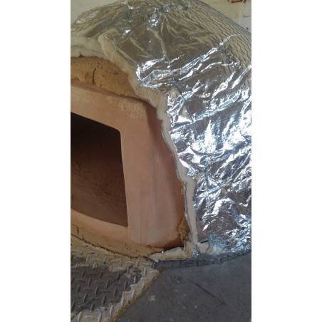 Aislante Fibra Ceramica y Aluminio