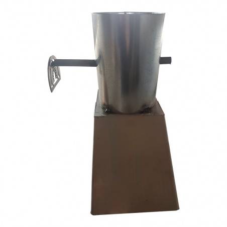 Tiro 150 mm Ø Inoxidable Especial Hornos Leña