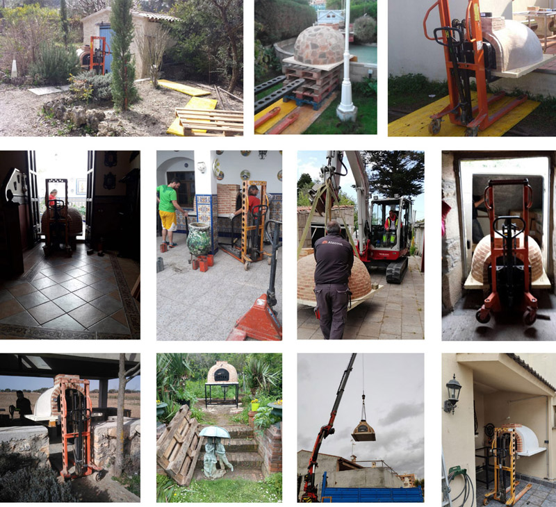 Como se instala un horno de le&ntilde;a en una casa, patio, jard&iacute;n o terraza