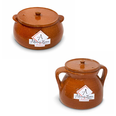 Enlace para acceder a la categoria de pucheros y ollas de Barro refractario