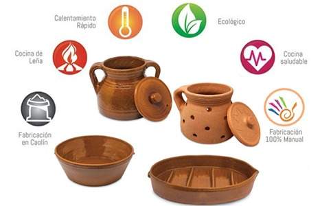 Como usar Cazuelas, ollas y asadores de Barro